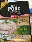 Roti de porc aux herbes