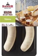 Boudin blanc nature pasteurisé