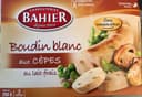 Boudin blanc aux Cèpes au lait frais