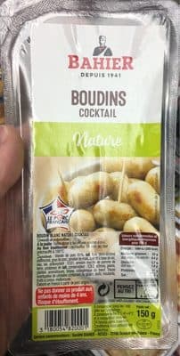 Boudins cocktail nature