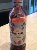 Sirop giffard fraise