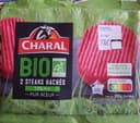 2 Steaks hachés 15% MG pur bœuf Bio