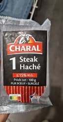 1 steak haché