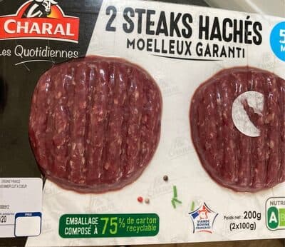 2 Steaks hachés