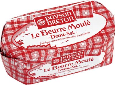 Beurre moulé demi-sel