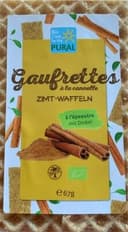 Gaufrettes à la cannelle