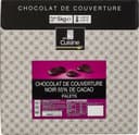 Chocolat de couverture noir 55% de cacao palets