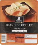 Blanc de poulet dore au four