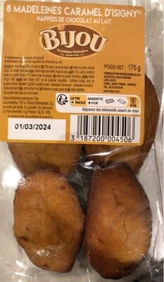 8 Madeleines Caramel d'Isingy