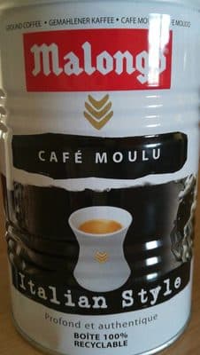 Malongo Café moulu Italian Style 250 g