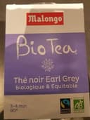 Thé noir Earl Grey Bio Tea