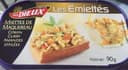 Emietté de maquereaux citron curry amandes grillées LES DIEUX