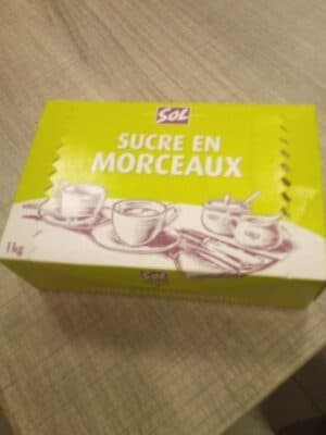 1KG Sucre Morceaux Poly Sol