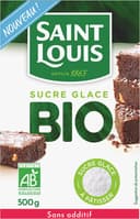 Boîte Sucre Glace blanc de Betterave Bio 500g