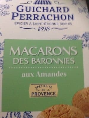 Macarons des Baronnies aux amandes