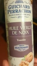 Huile vierge de noix toastées