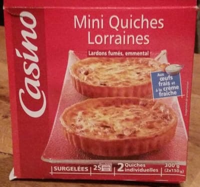 2 Quiches Lorraines