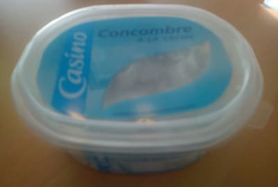 Concombre à la crème
