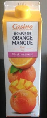 100% Pur Jus Orange Mangue Flash pasteurisé