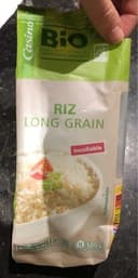 Riz long grain incollable bio