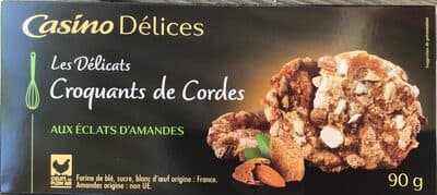Les Délicats Croquants de Cordes aux éclats d'amandes