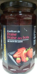 Confiture de fraise fraise des bois au sucre de canne
