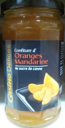 Confiture d'oranges mandarine au sucre de canne