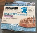Rillettes de de Bretagne sardines au sel de Guérande