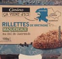 Rillettes de maquereaux au sel de Guérande