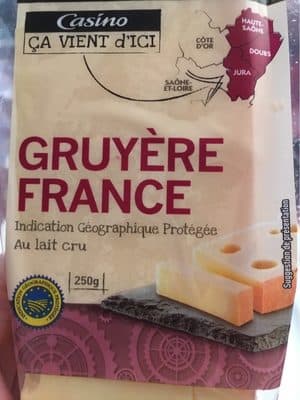 Gruyère Français IGP au lait cru