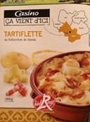 Tartiflette au reblochon de Savoie Label rouge