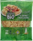 8 crêpes moelleuses au sucre de canne et au lait entier