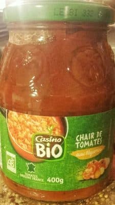 Chair de tomates aux légumes bio