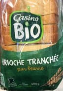 Brioche tranchée