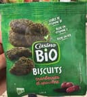 BISCUIT Cranberries et spiruline