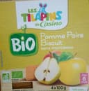 Pomme poire biscuit bio baby