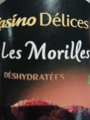 Morilles déshydratées