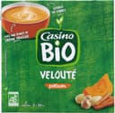 Velouté au potiron et aux carottes BIO