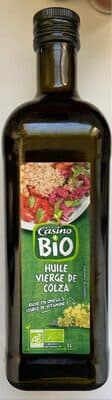 Huile de colza vierge Bio