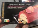 La délicieuse bûche glacée Sorbet plein fruit aux fruits rouges