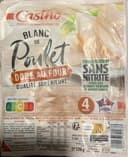 Blanc de poulet doré au four qualité supérieur