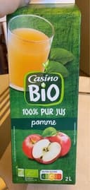 100% pur jus de pomme
