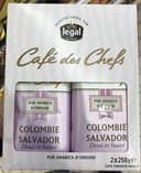 Café des Chefs Colombie Salvador
