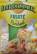 Fruité et fondant fromage râpé