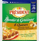 4 quesos para fundir y gratinar