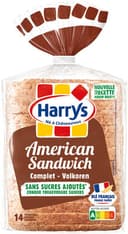 American Sandwich Complet Sans Sucres Ajoutés 600g