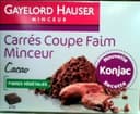 Carrés de Konjac au cacao