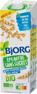 Boisson végétale à l'épeautre sans sucres bio