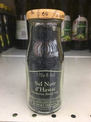 Sel noir d'Hawaï