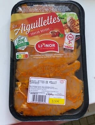 Aiguillettes de poulet